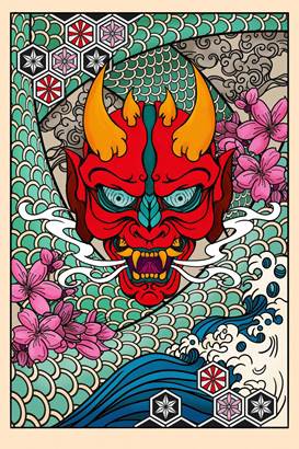 Obra literaria ilustrada: Tatuajes japoneses: Historia-Cultura -Diseño del autor Brian Ashcraft, Horizontal Benny